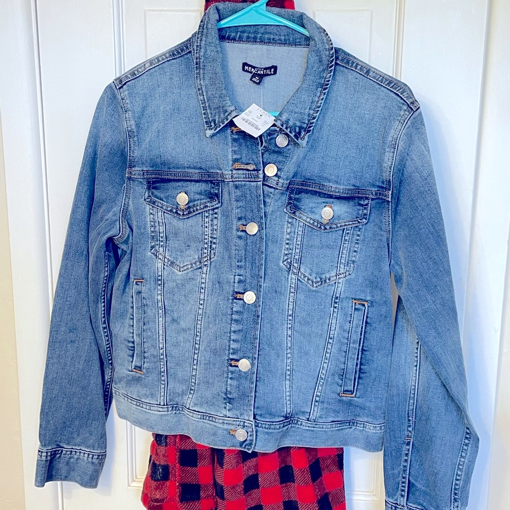 J Crew Mercantile Jean Jacket NWT